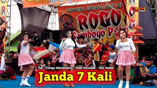 Download lagu JANDA 7 KALI | Dangdut ROGO SAMBOYO PUTRO Live Bendo Pagu Ft L-JHA Audio mp3