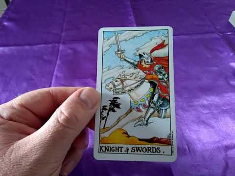 Knight of Swords Tarot card meaning