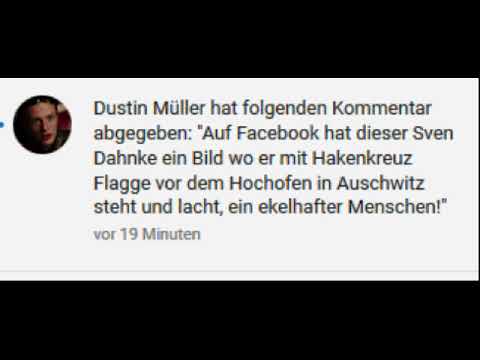 Dustin Müller = Dir sollte klar sein das Rufmord und auch Verhetzung nicht nur Regelverstöße sind !