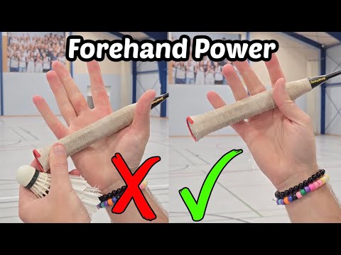 Badminton Forehand Power - 6 Tips to Get More Power