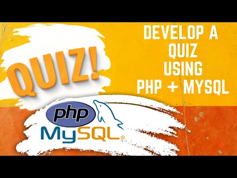Develop Online Quiz System using PHP and...
