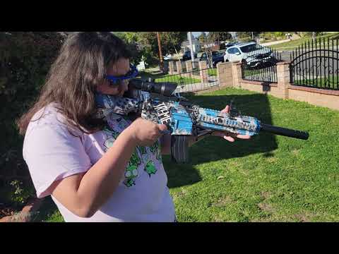 M416 Splatter Gel Ball Blaster