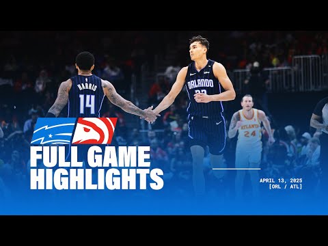 FULL GAME HIGHLIGHTS: MAGIC VS.HAWKS 4.13.25