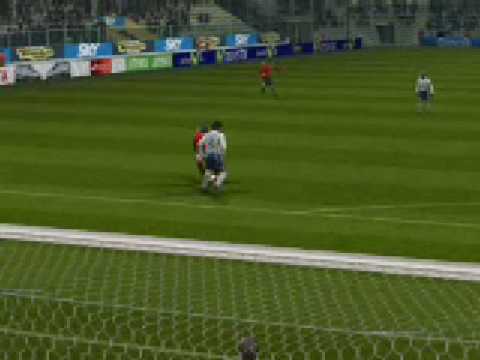 Gol de Raul Garcia(Osasuna) de sombrero y luego volea