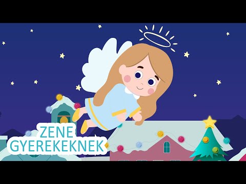 Mennyből az Angyal - Karácsonyi Dal | Zene Gyerekeknek