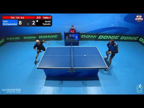 16:00 Yurii Shchepanskyi 3-0 Serhii Tsybulin West 3 WIN CUP 24.10.2022 | TABLE TENNIS WINCUP