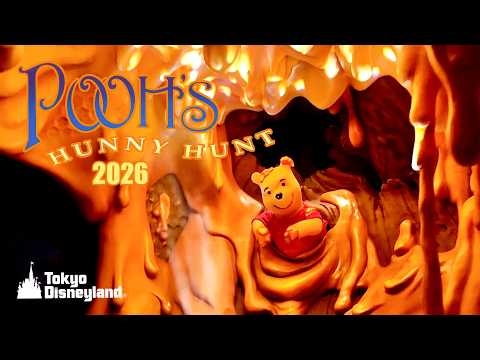 Pooh’s Hunny Hunt 2026 - Tokyo Disneyland | Tokyo Disney Resort Full Ride 4K POV