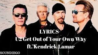Kadr z teledysku Get Out Of Your Own Way tekst piosenki U2