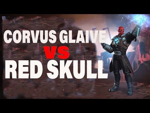 Corvus Glaive vs Red Skull (Uncollected)