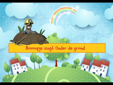 Boompje Kinderliedjes - Onder de grond - dieren