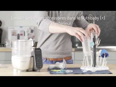 Robot multifonction BABYMOOV Nutribaby+ Préparateur culinaire cuiseur et  mixeur - beige