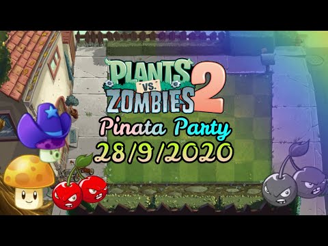 PvZ 2 - Pinata Party September 28th 2020 (28/9/2020) | Lucky Blover