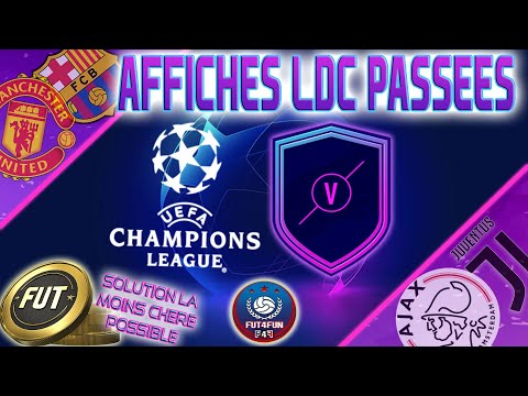 DCE AFFICHES LDC PASSEES 07/04 - SOLUTION SBC LA MOINS CHERE POSSIBLE - PACK OPENING - FUT 20