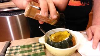 How to cook Fall Acorn Carnival Squash in the Microwave Recipe