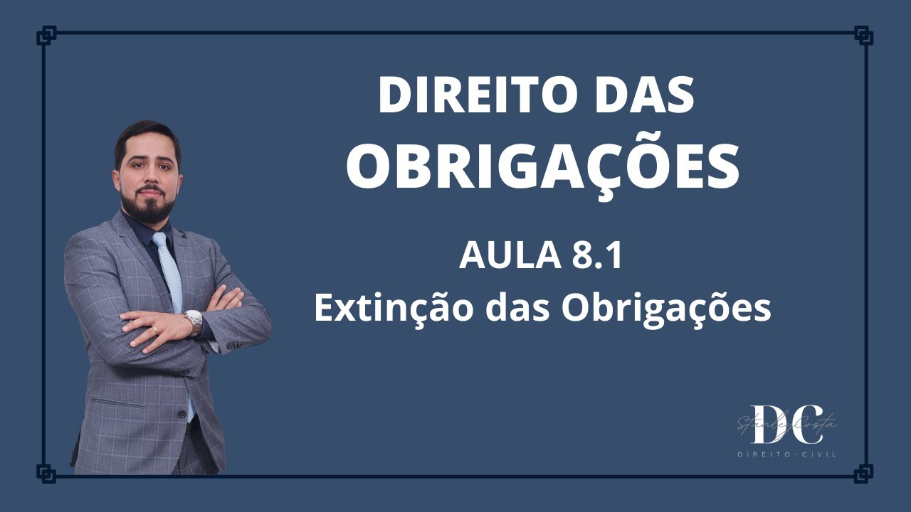 Extinção das Obrigações (8.1)