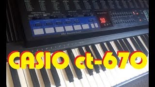 Video thumbnail for A little known champion: Casio CT-670 review by Gearfacts