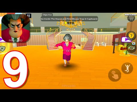 Scary Teacher 3D - (Poki) - Gameplay Walkthrough Part 9 - Chapter 1 New Update V1.6 (iOS, Android)