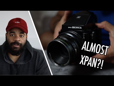 Cheap XPAN! Bronica ETRS with 35mm Film