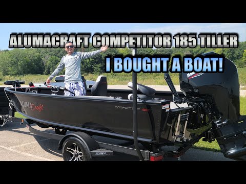 I Bought a Boat! | 2024 Alumacraft Competitor 185 Tiller Walkthrough