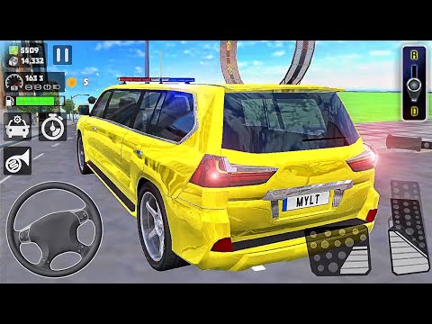 LX 570 City Driving Simulator - Luxury Police Car SUV Driver - New Best GamePlay