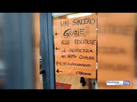 2018-12-04 PRATO - SPACCATA NEGOZIO, I TITOLARI METTONO VIDEO SU SOCIAL