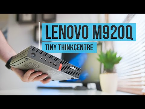 Lenovo ThinkCentre M920Q Mini PC Core i5 8400T 1.7 GHz | 32 GB | 1TB NVME | WIN 11 PRO | HDMI | DP | Adaptador VGA