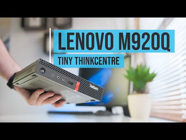 Vídeo relacionado con Lenovo Mini PC Computer Desktop ThinkCentre M920q Tiny, procesador Core i7-8700T, memoria RAM 16 GB, disco SSD 512 GB, HDMI, Win 11 Pro (reacondicionado)