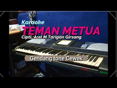 TEMAN METUA - Gendang - Tone cewek Karaoke