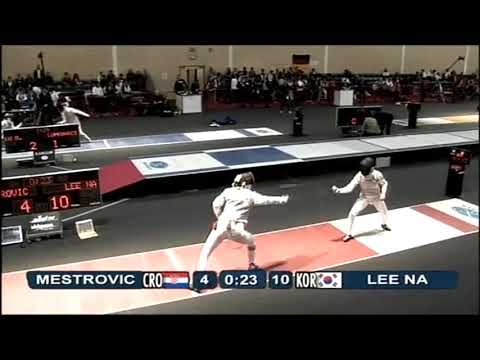 Belfast World Championships 2009 CWF - L32 - Mestrovic CRO v Lee Na KOR