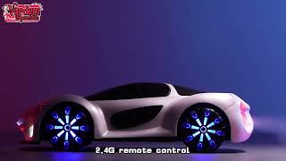 Vardem Uzaktan Kumandalı 2.4G Şarjlı Işıklı Müzikli Şarj İstasyonlu Spor Araba