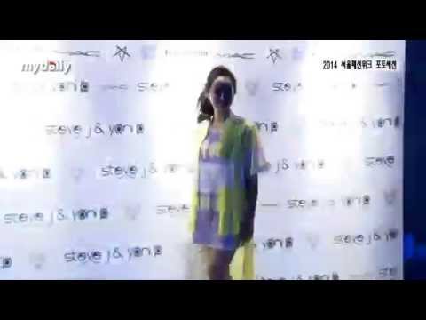 140324 My Daily - f(x) Victoria at Steve J & Yoni P's Fashion Show