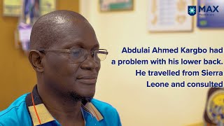 Patient Success Story: Spine Degeneration Treatment: Decompression and Fusion Surgery | Success Story | Max Hospital, Saket - Video Thumbnail