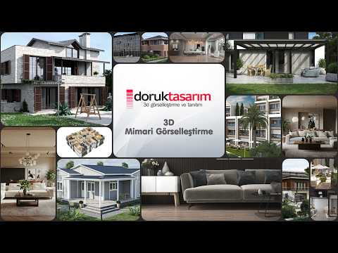3D Mimari Görselleştirme ve Animasyon