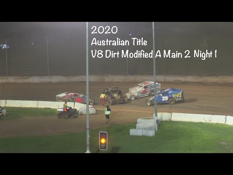 #speedway #australian #pcr V8 Dirt Modified A Main 2 - Night 1
