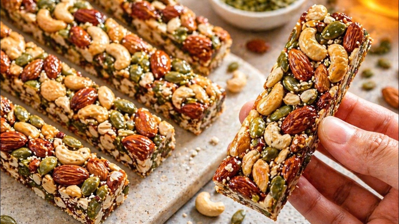 Super Energieriegel – ohne Zucker by Süß und Gesund — recipe photo