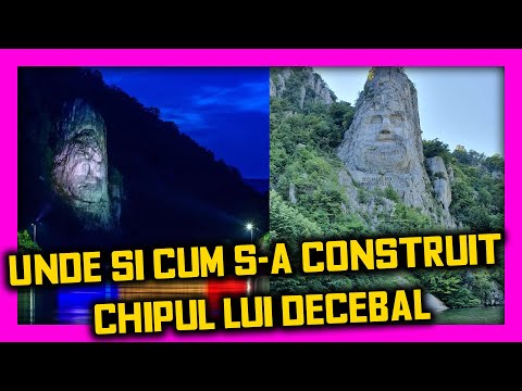 Chipul lui Decebal – cea mai mare sculptură realizată în piatră de pe teritoriul Europei.