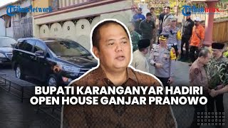 Bupati Karanganyar Juliatmono Hadiri Acara Open House Gubernur Jawa Tengah Ganjar Pranowo