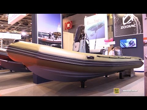2016 Zodiac Pro Classic 650 Inflatable Boat - Walkaround - 2015 Salon Nautique de Paris