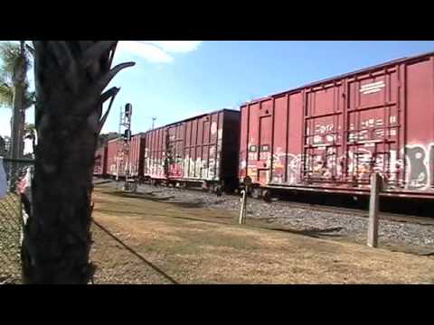 Westbound Local Through Plant City, Caboose First