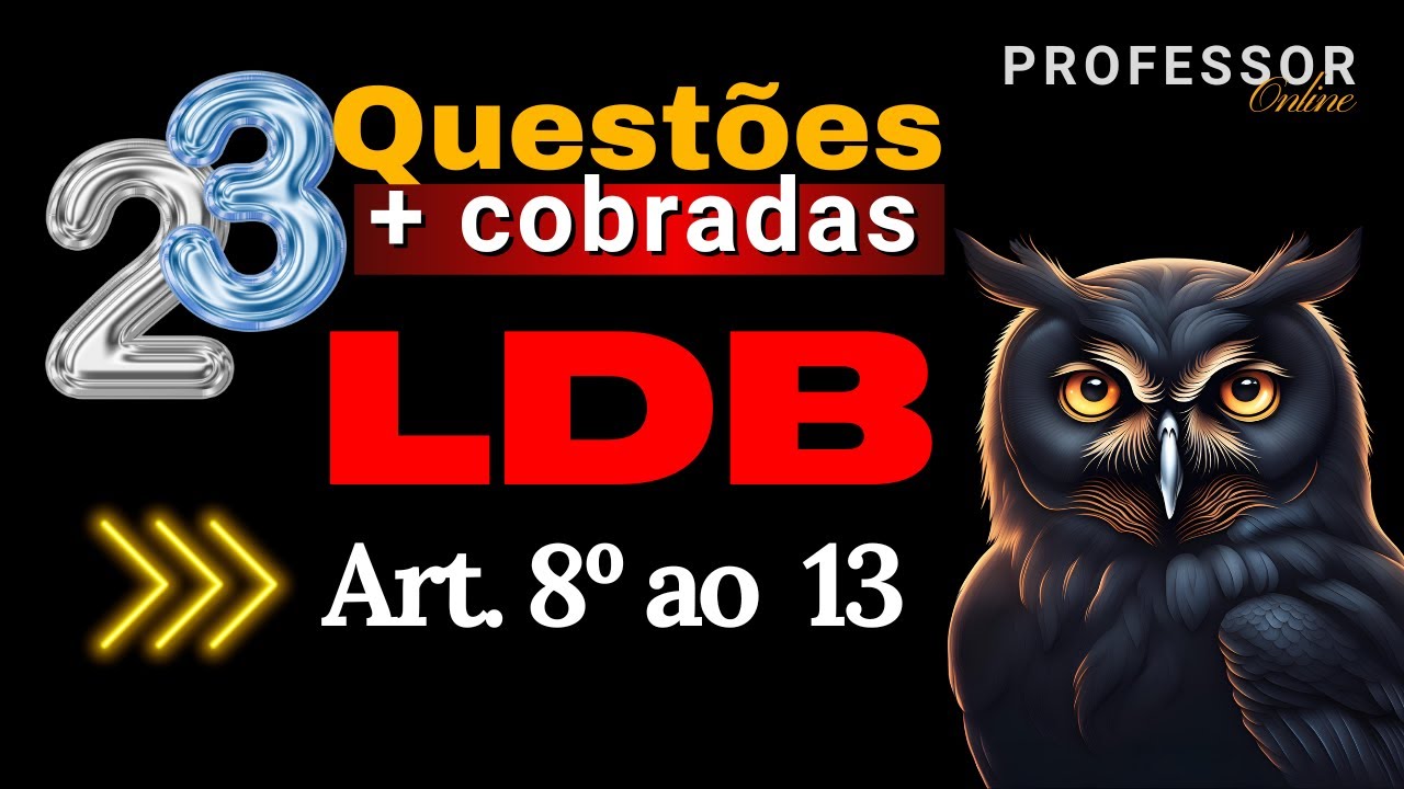 LDB ATUALIZADA: Concurso para Professor - Lei de Diretrizes e Bases da Educação