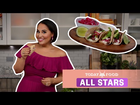 How To Make Delicious Chipotle Lime Steak Tacos I TODAY Food All Stars