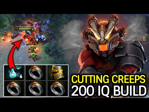 Axe 200IQ Build – 4x Ring of Protection Start & Cutting Creeps Dota 2