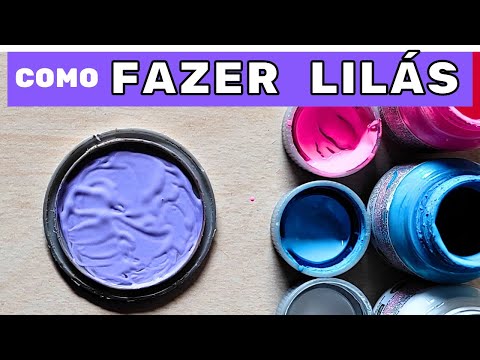 Como Fazer a Cor Lilás fácil 02
