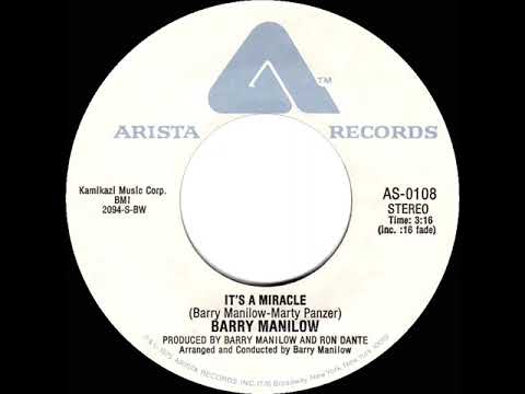 1975 HITS ARCHIVE: It’s A Miracle - Barry Manilow (stereo 45 single version--#1 A/C)