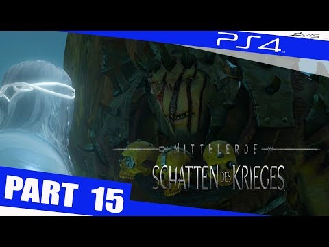 Mittelerde Schatten des Krieges Walkthrough Part 15 PS4 German Walkthrough - Shadow of War Deutsch