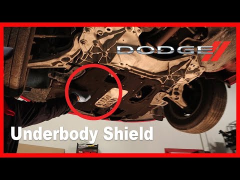 How to Remove Under Body Shield Dodge Dart