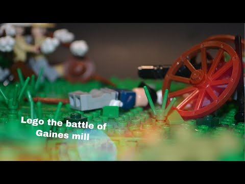 LEGO American Civil War| The Battle of Gaines' Mill 1862