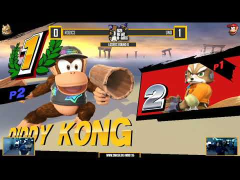 Ultra WBB #135 - Rozics vs Uno Losers Round 6 - Super Smash Bros. for Wii U