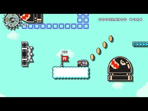 p 222 platform onslashoff pow by pedritopin 🍄 Super Mario Maker 2 🍄 No Commentary aak