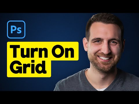 How to Turn On Grid in Photoshop